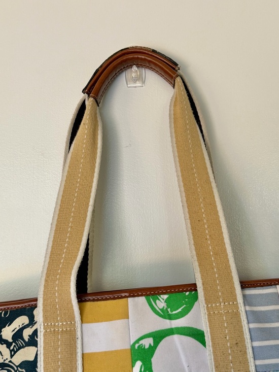 Coach Patchwork Canvas Tote Bag Multicolor - Picture 6 of 9